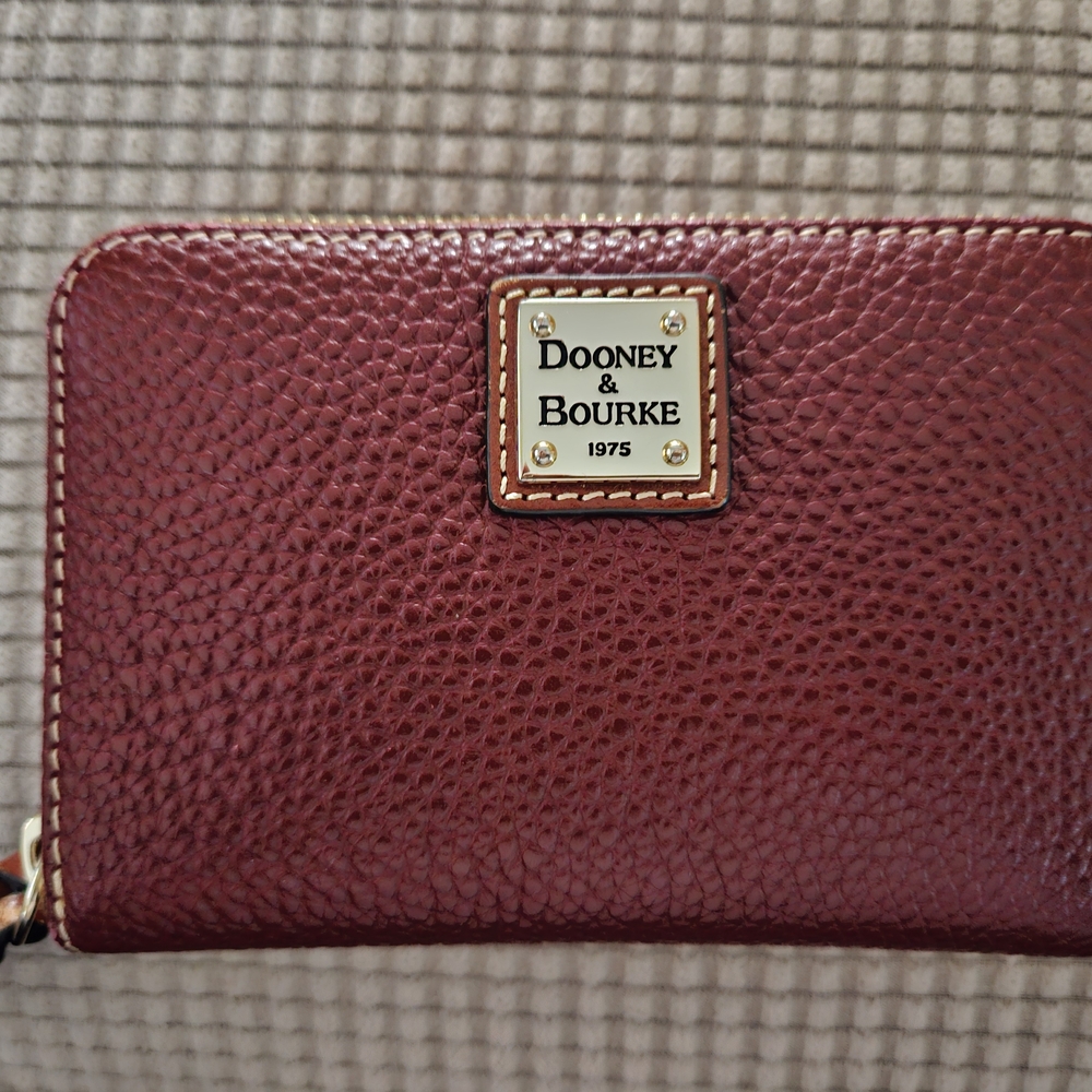 Dooney & Bourke Burgundy Wallet